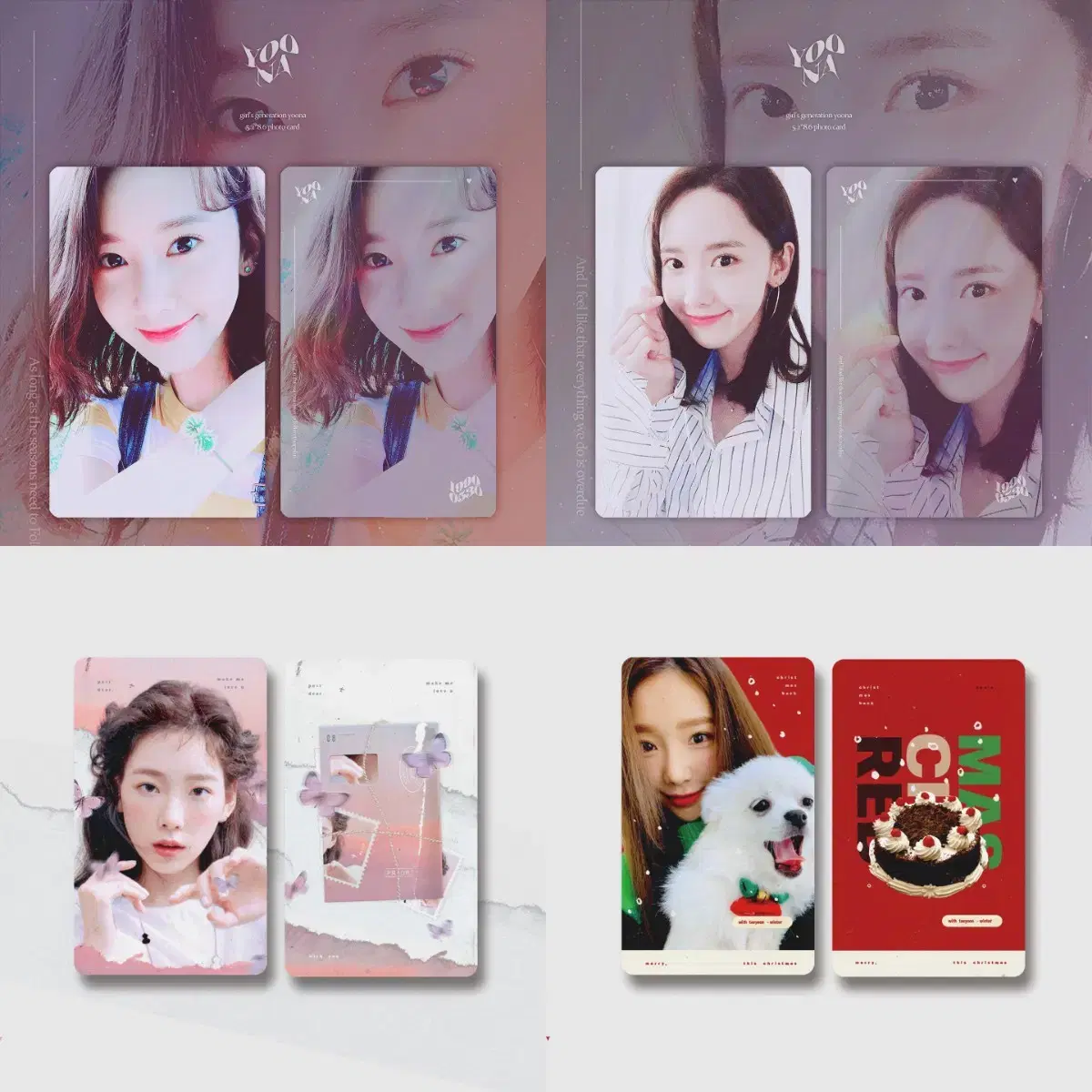 소녀시대 소시 태연 김태연 윤아 임윤아 굿즈 비공굿 포카 랜봉 랜박 판매 10