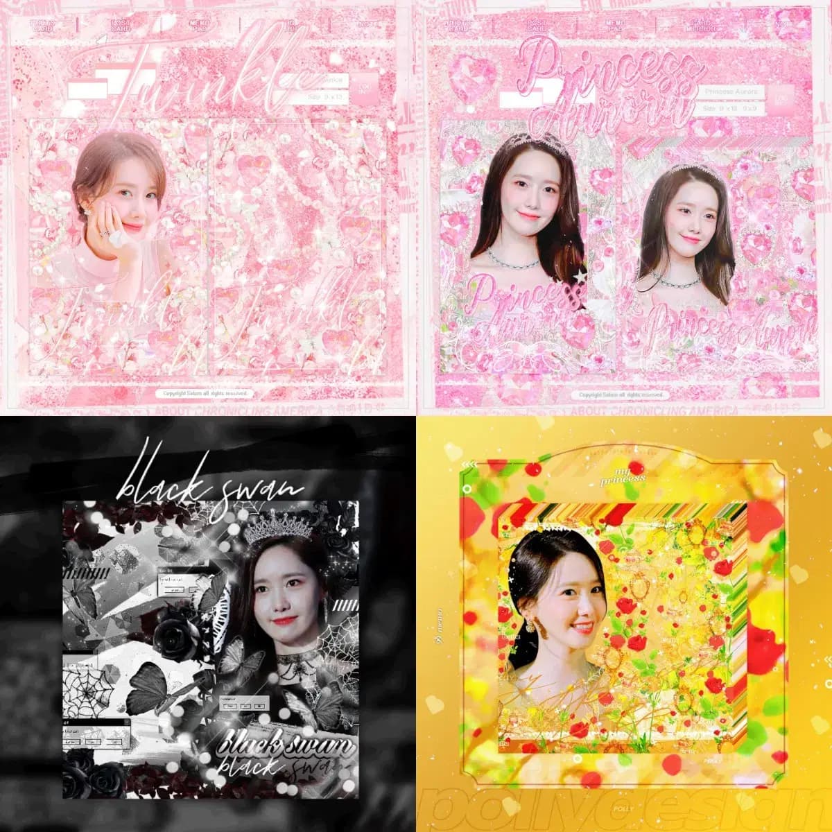소녀시대 소시 태연 김태연 윤아 임윤아 굿즈 비공굿 포카 랜봉 랜박 판매 9