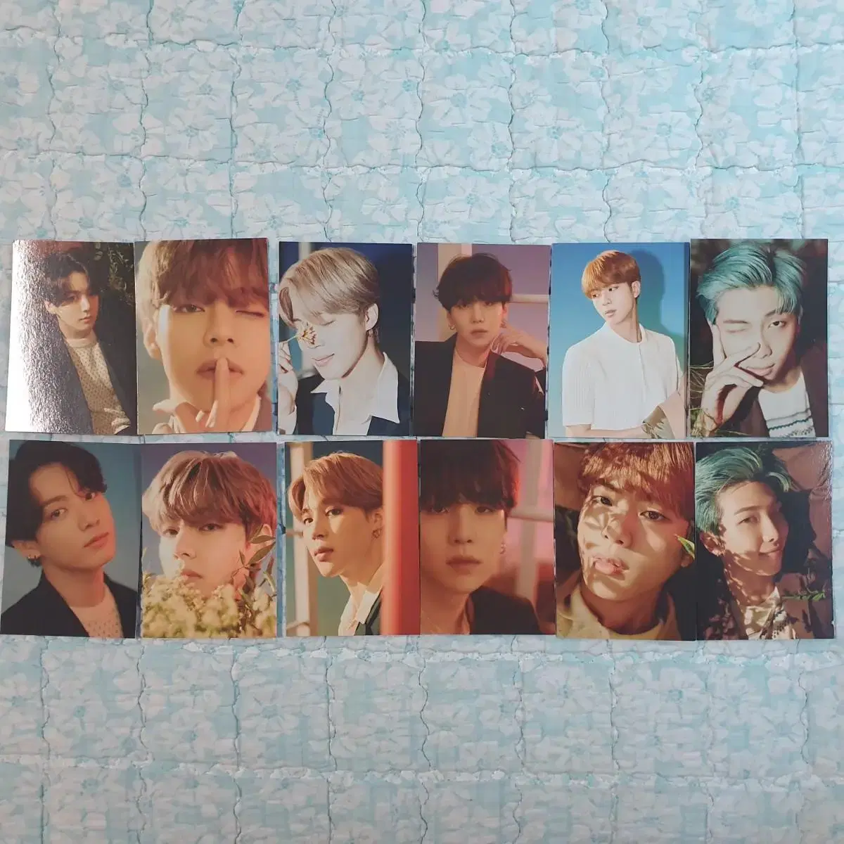 방탄 하이브 포스터 엽서 포카 윙 포토북 3