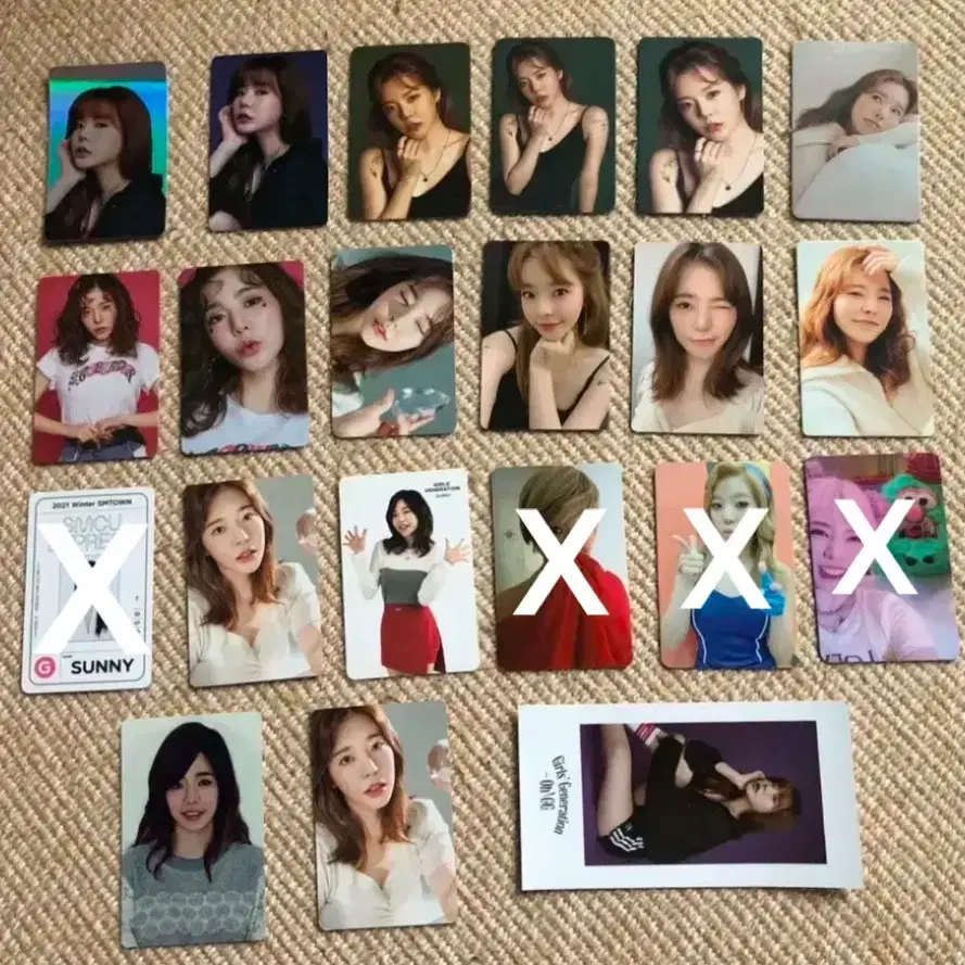 소녀시대 써니 포카 양도