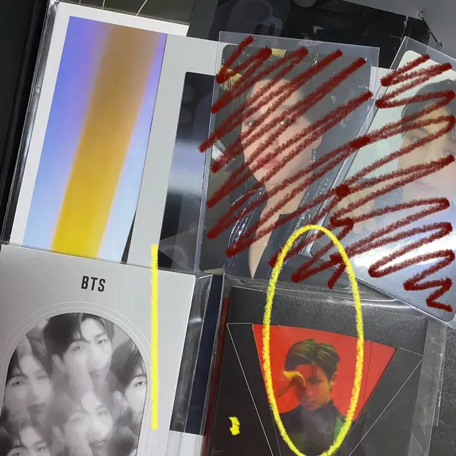 방탄소년단 포카 제외 풀박 포토북 지민 정국태형남준석진윤기호석bts