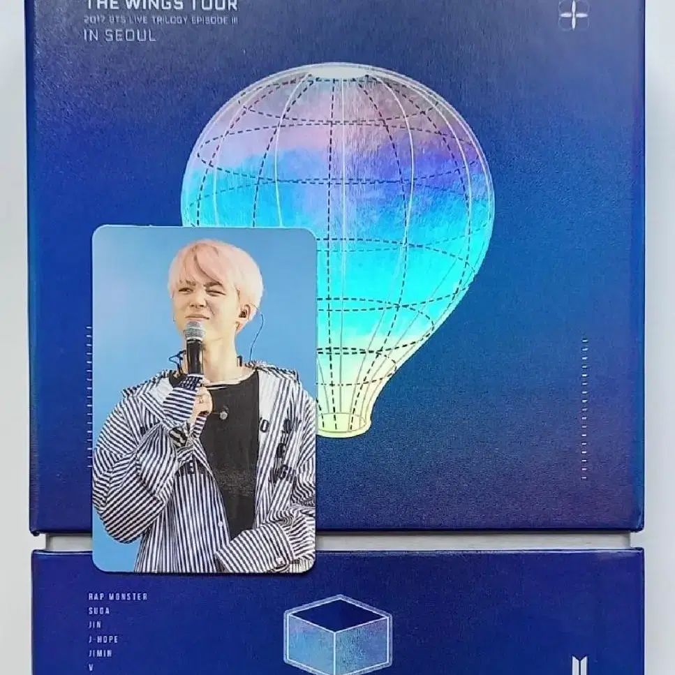방탄 BTS 윙즈 DVD 풀셋 정국 지민 남준 석진 포카(플북포스터포함) 3