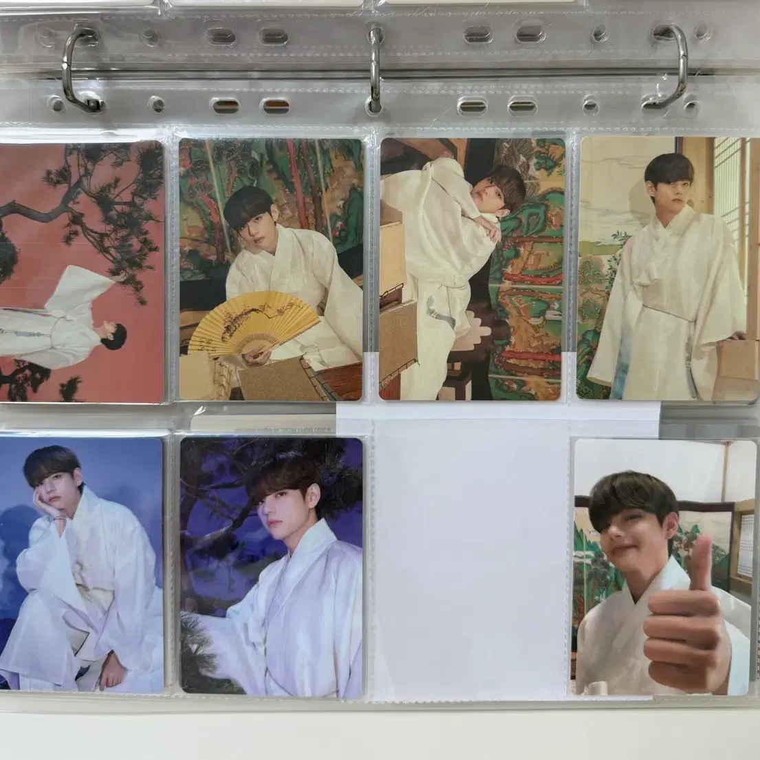 방탄 태형 달마중 미니포카