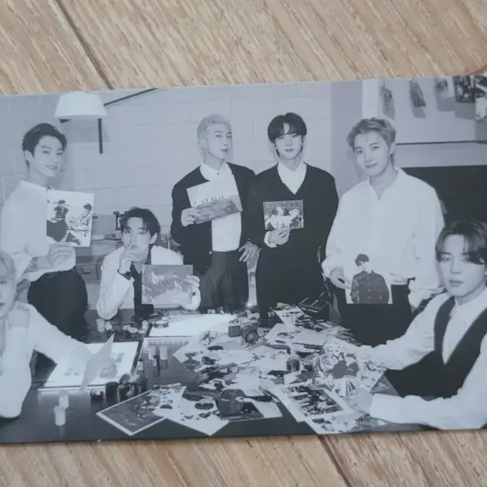 방탄 프루프 스탠다드 버전 단체 포카 bts proof