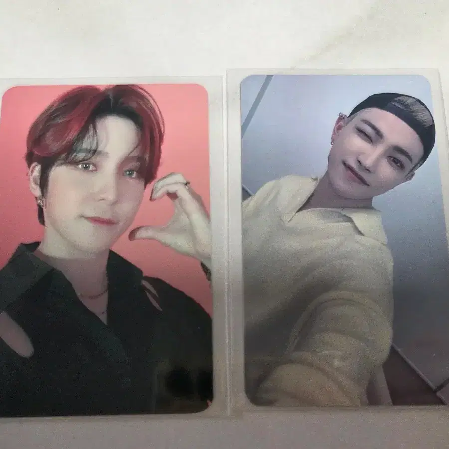 에이티즈 윤호 홍중 미공포 앨범 포카 1