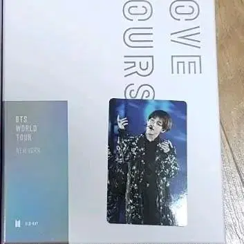 방탄소년단  럽셀 뉴욕 블레  태형 포카 뉴욕 블루레이