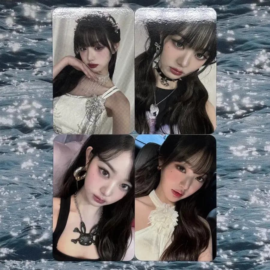 아이브 장원영 안유진 증사 싸인 스티커 원영 유진 포카 폴라 비공굿 굿즈 2