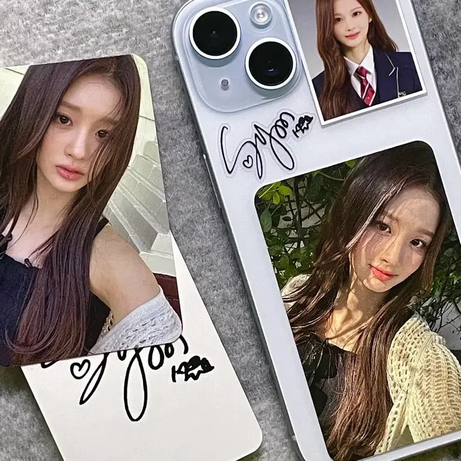 엔믹스 설윤 증사 싸인 스티커 포카 폴라 증명사진 설윤아 인생네컷 비공굿 3