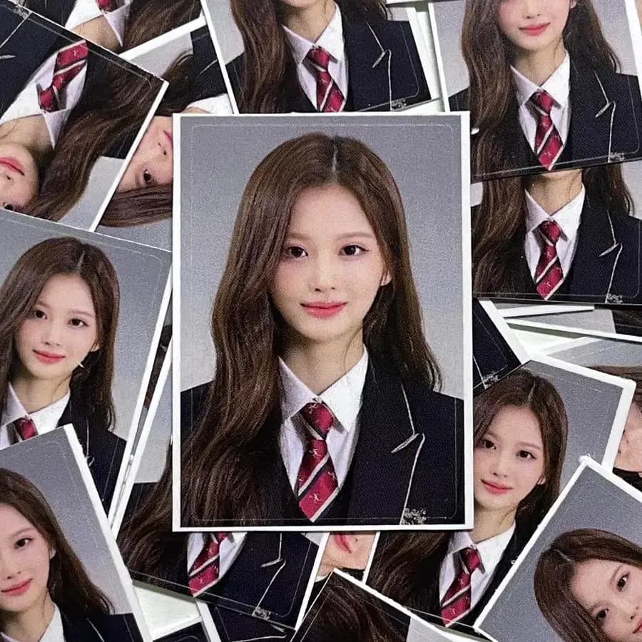 엔믹스 설윤 증사 싸인 스티커 포카 폴라 증명사진 설윤아 인생네컷 비공굿 6