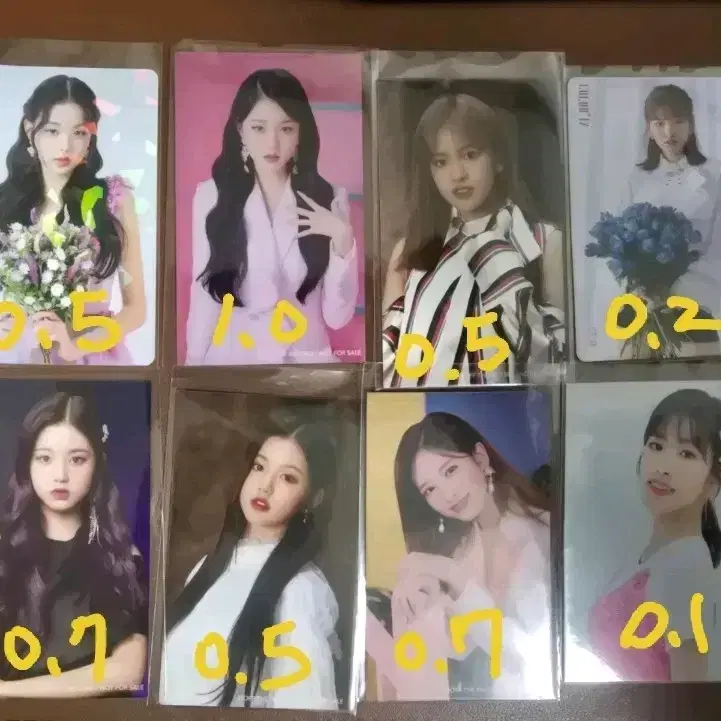 아이즈원 아이브 원영유진 포카팝니다. 1