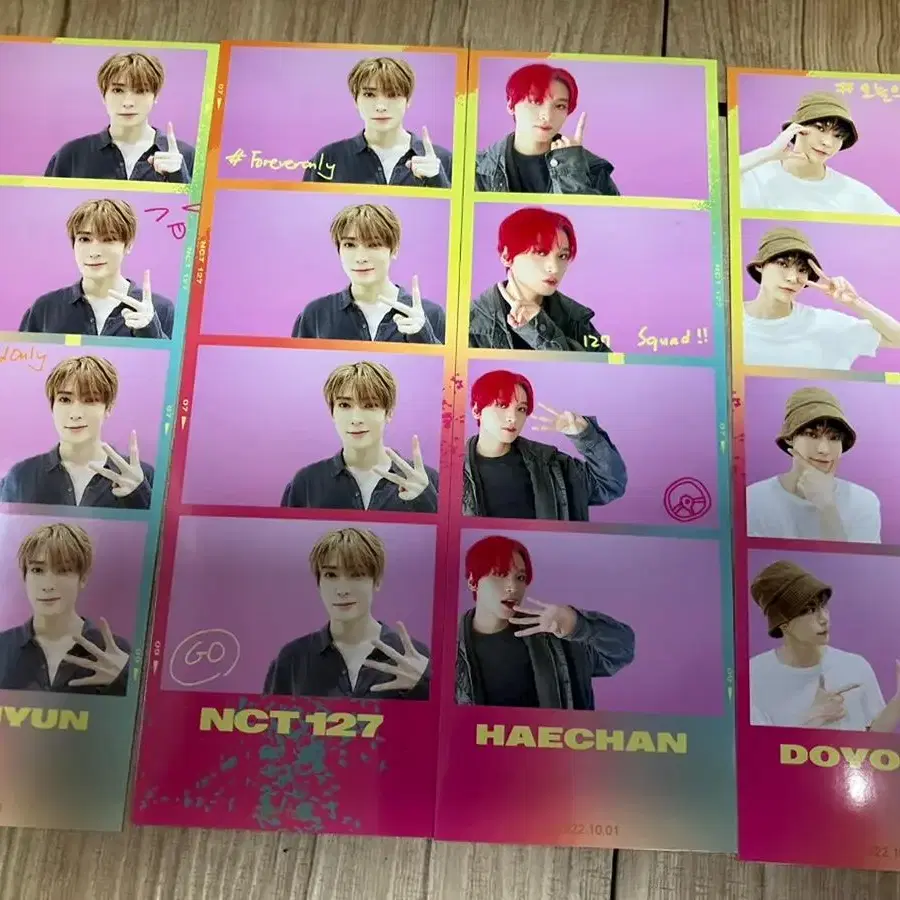 엔시티127 nct127 재현 도영 해찬 인생네컷 양도 포카 1