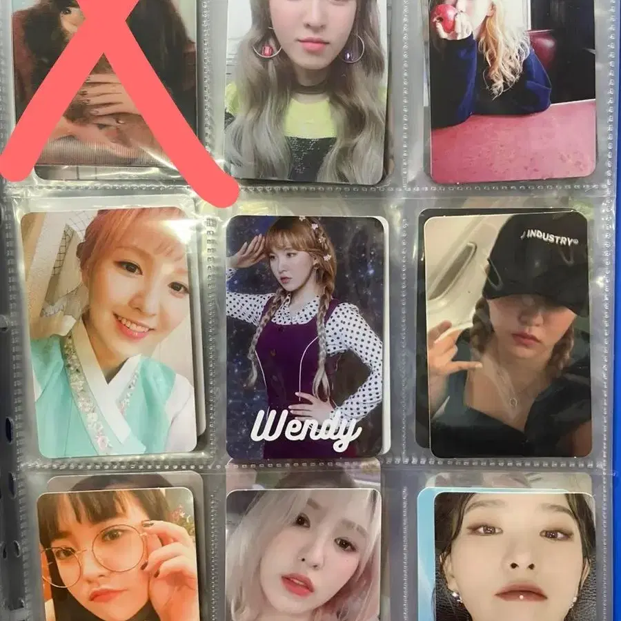 레드벨벳 포카,교통카드 3