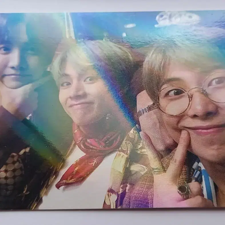 방탄 매직샵 티켓홀더 홀로그램 포카 태형 호석 남준 유닛 1