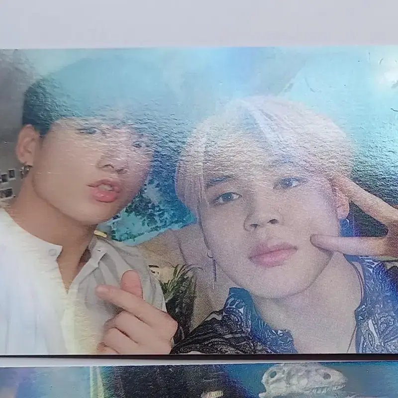 방탄 매직샵 티켓홀더 홀로그램 포카 태형 호석 남준 유닛 6