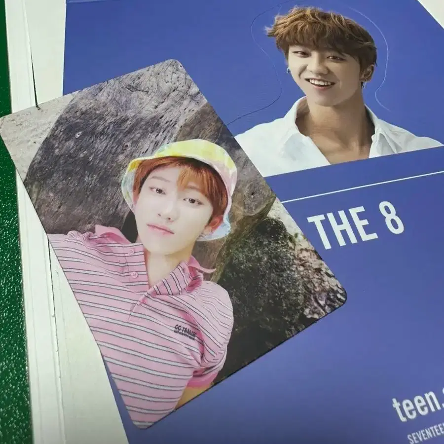 세븐틴 틴에이지 박수 그린 교환 디에잇 명호 포카