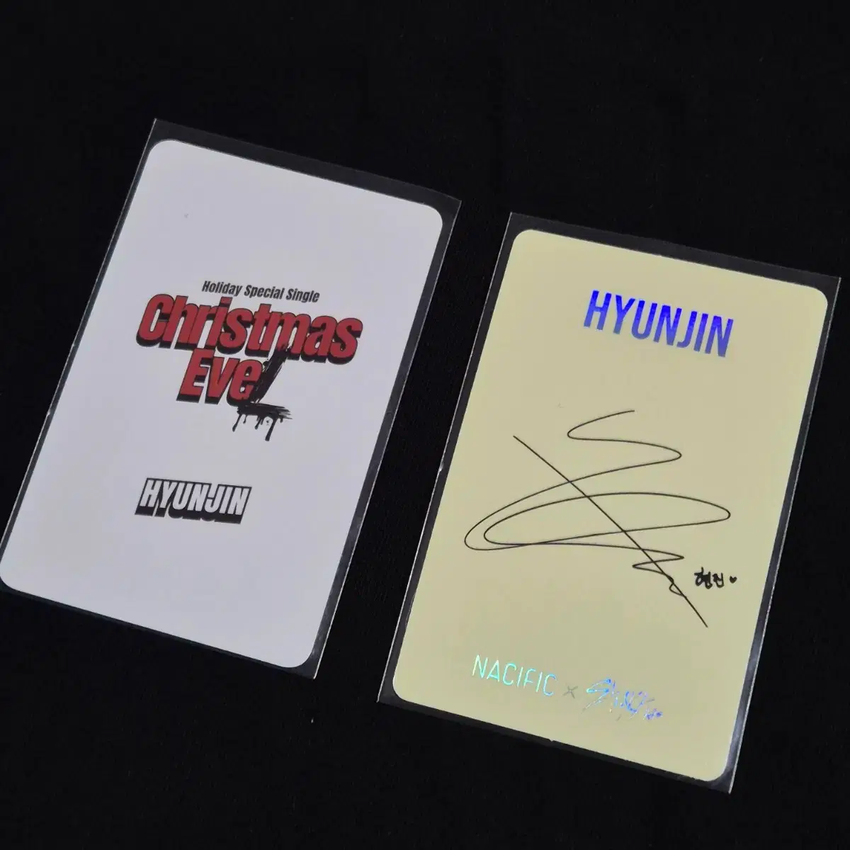 스트레이키즈 스키즈 현진 포토카드 포카 네시픽 크리스마스이블 2
