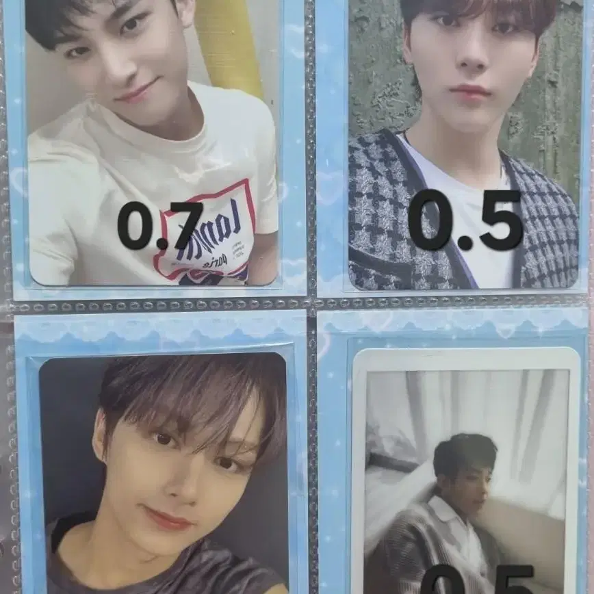 세븐틴 앨범 포카, 구성품 판매 민규 정한 승관 원우 디노 버논 4