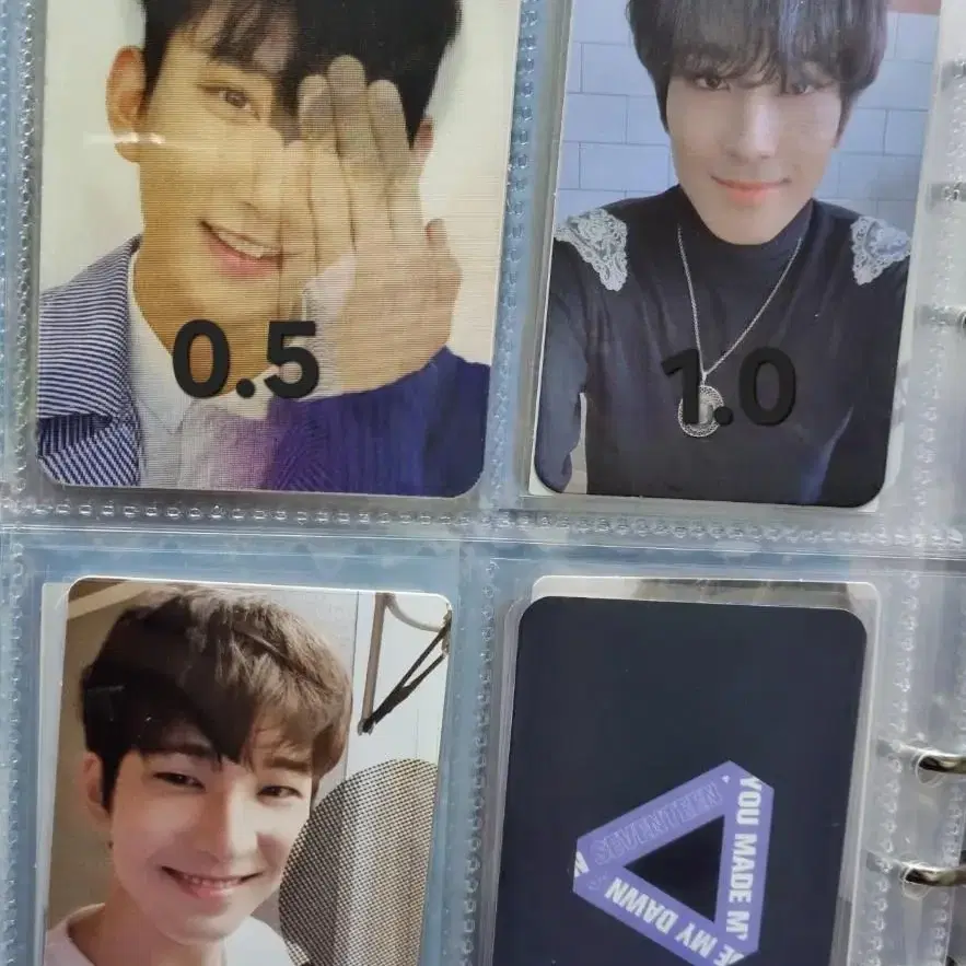 세븐틴 앨범 포카, 구성품 판매 민규 정한 승관 원우 디노 버논 6