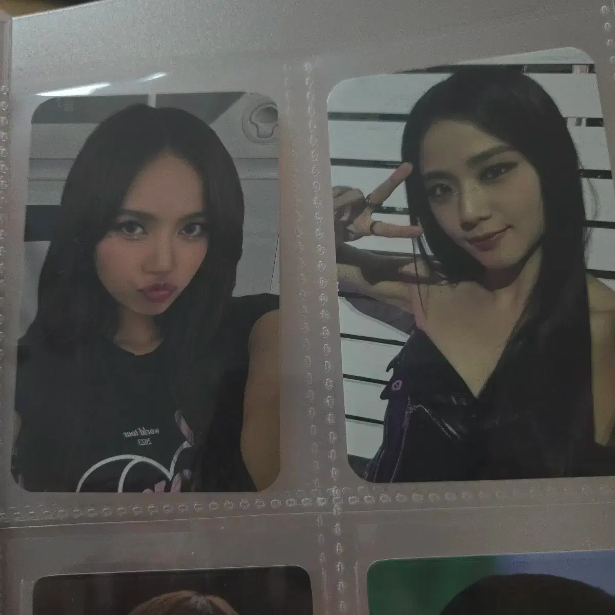 블랙핑크 본핑크 콘서트 MD 포토카드 bornpink 지수 리사 포카 1