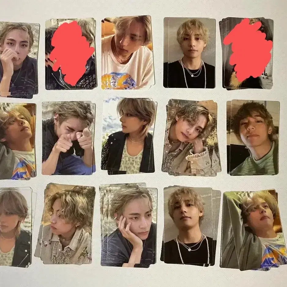 방탄 태형 뷔 레이오버 V layover 앨범 포카 양도