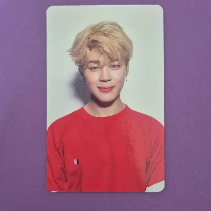 방탄/지민 럽유셀 포카 양도해요