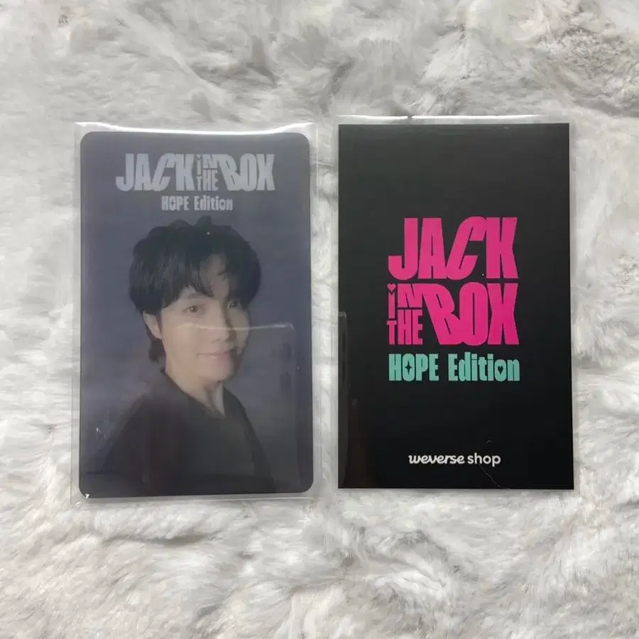 방탄소년단 Jack in the box 잭인더박스 제이홉 호석 포카 3
