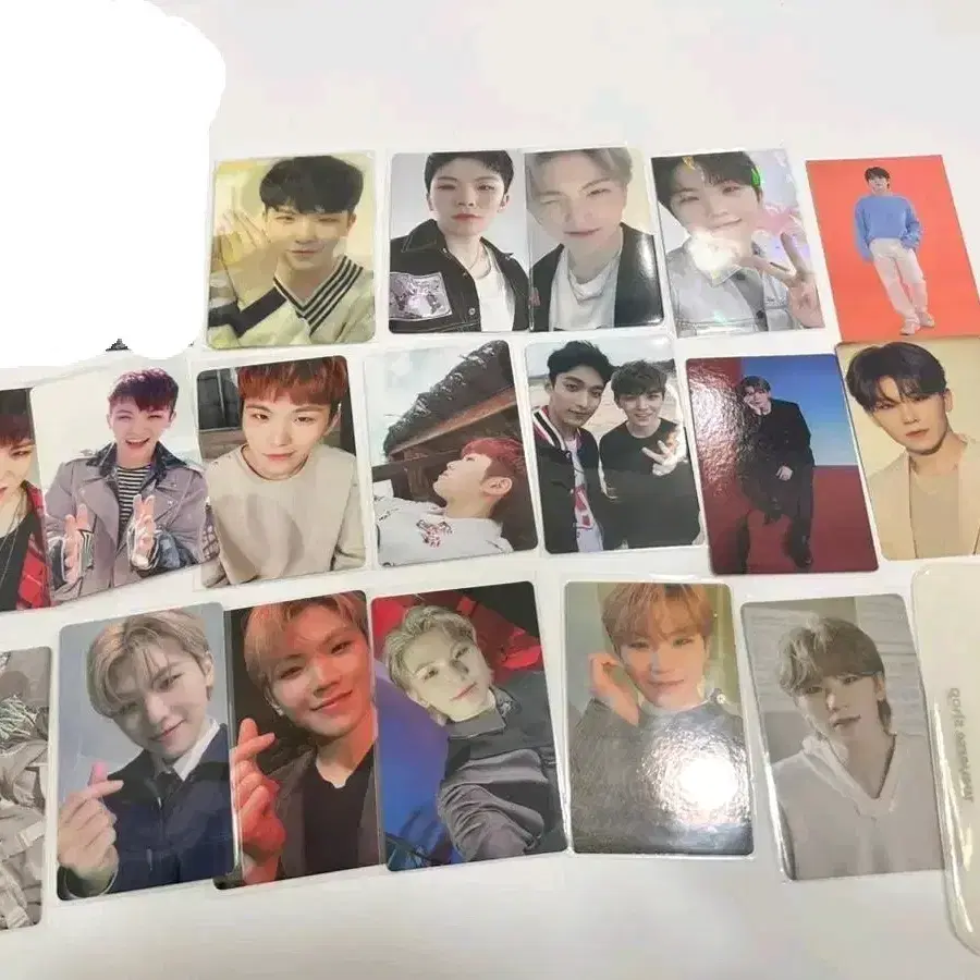 세븐틴 우지 앨범 미공포 럭드 시그 포카 등