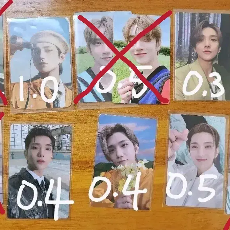세븐틴 조슈아 포카 / 항공틴 조슈아(증사, 스티커) 1