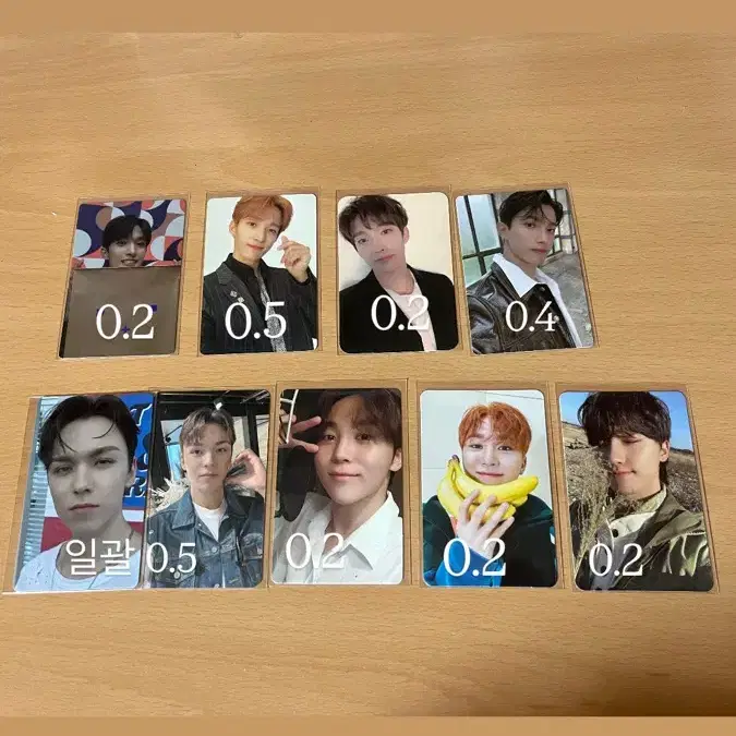 세븐틴 포카 도겸 승관 버논 디노 섹터17 미공포 세미콜론 부석순 페더썬