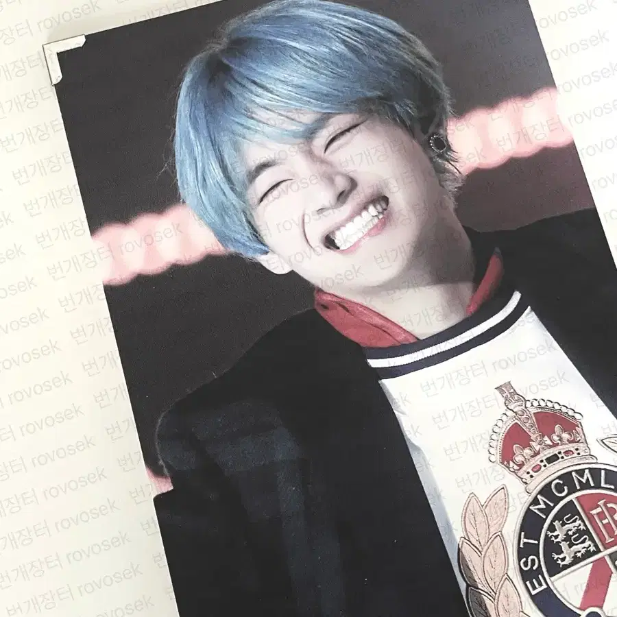 방탄 뷔 김태형 액자 포카 포토 1