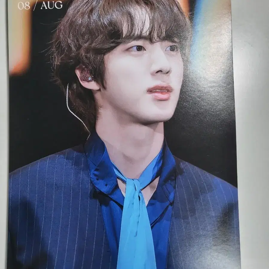 bts 2023 방탄소년단 진 방탄 석진 탁상 달력 포카 포토 3