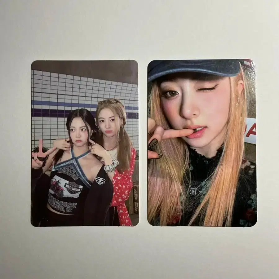 르세라핌 안티프레자일 허윤진포카 / 윤진은채 유닛포카