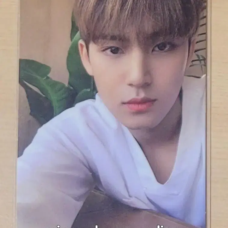 세븐틴 민규 일본앨범 해피엔딩 캐럿반 포카 양도