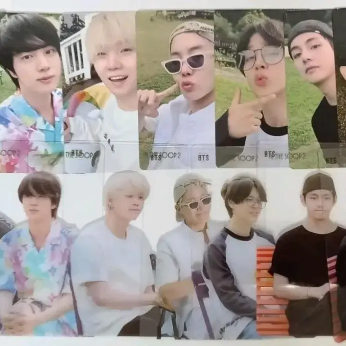 방탄 BTS 인더숲1.2 특전 포카 3장 멤버별 분할 2