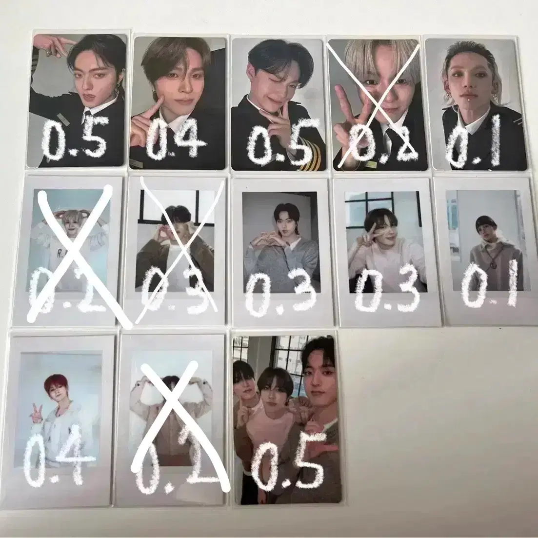 트레저 시그 포카 판매 최현석지훈요시준규재혁도영하루토소정환