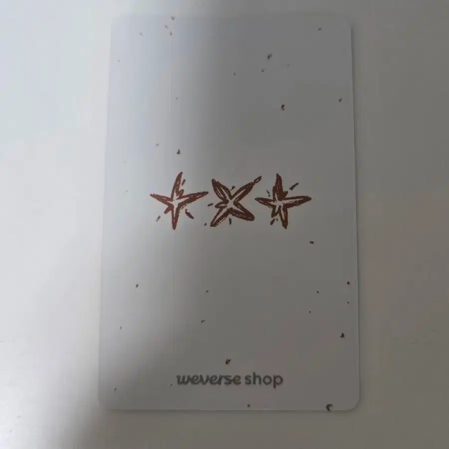쇼케이스 특전 포카 범규 2