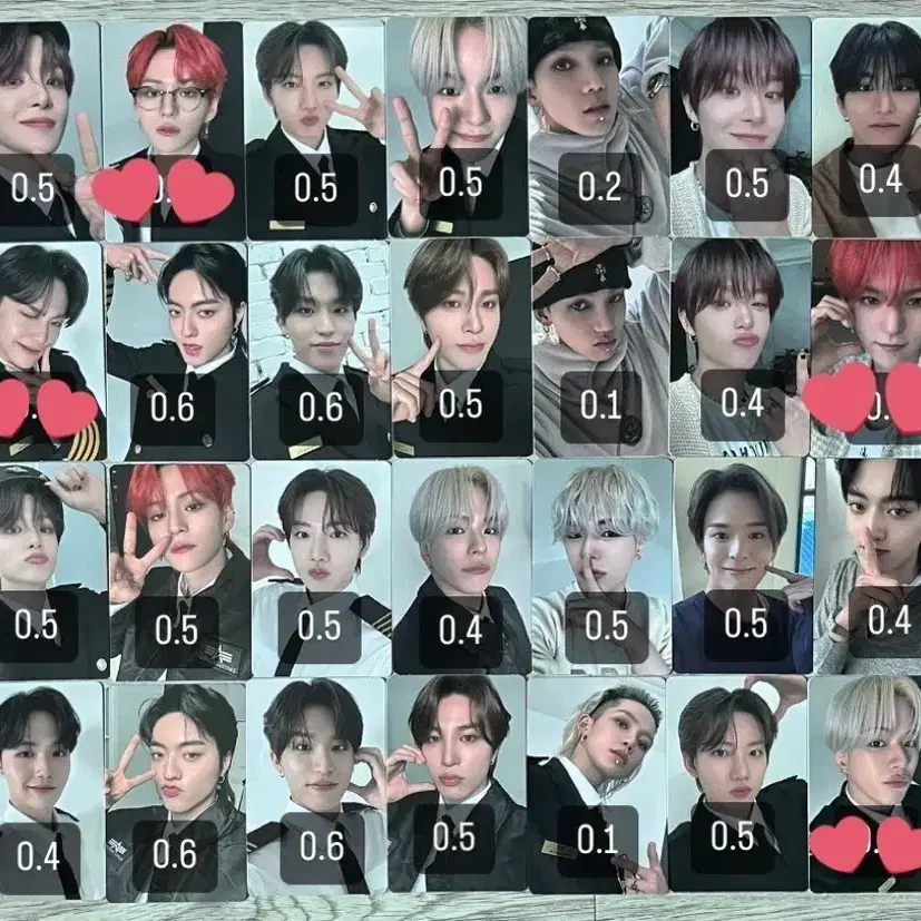 트레저 웰커밍 시그 랜덤 포카 랜포 지훈 준규 재혁 아사히 도영 정우 1
