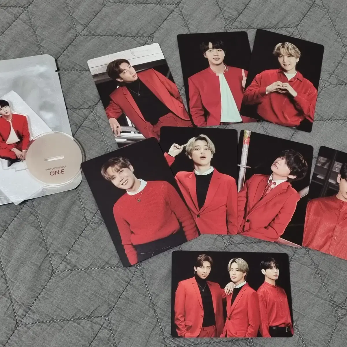 방탄 포카 맵더솔 온콘 럭드 석진, 랜덤포카
