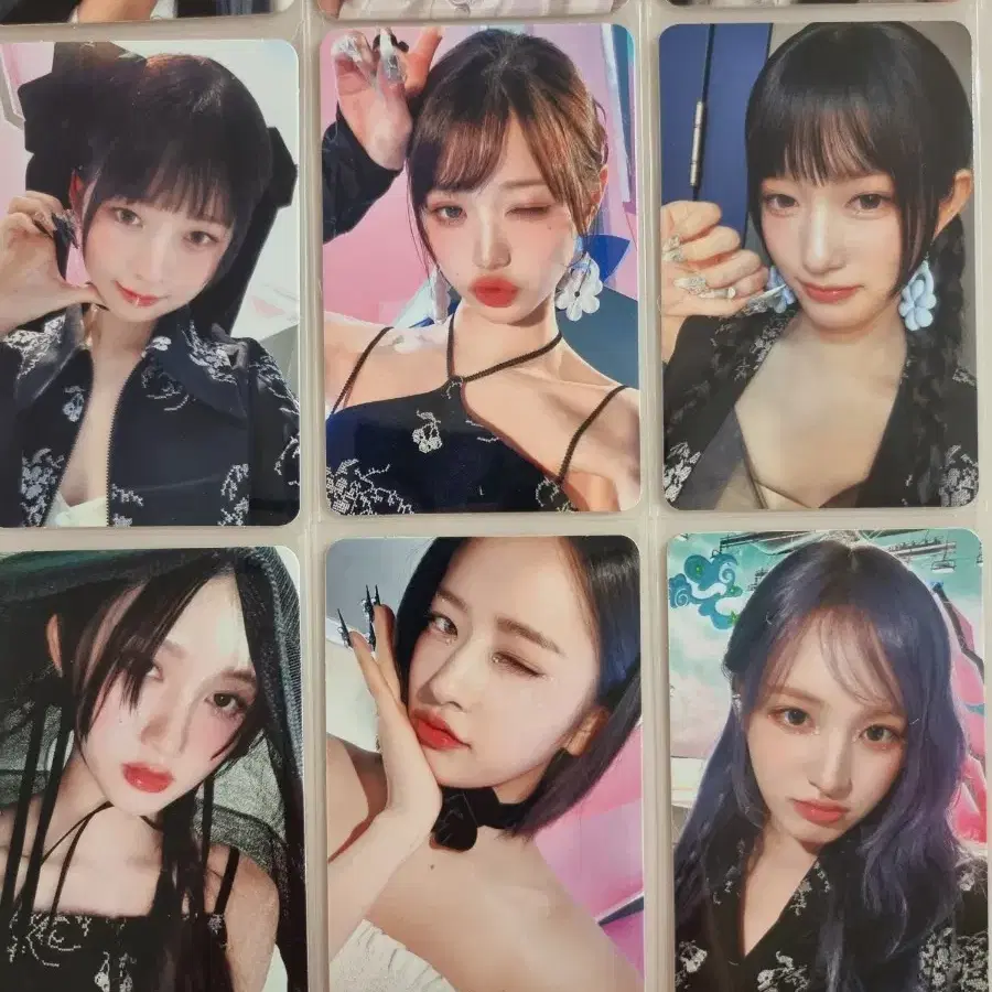 아이브 스위치 애플뮤직 메이크스타 미공포 특전 포카 3