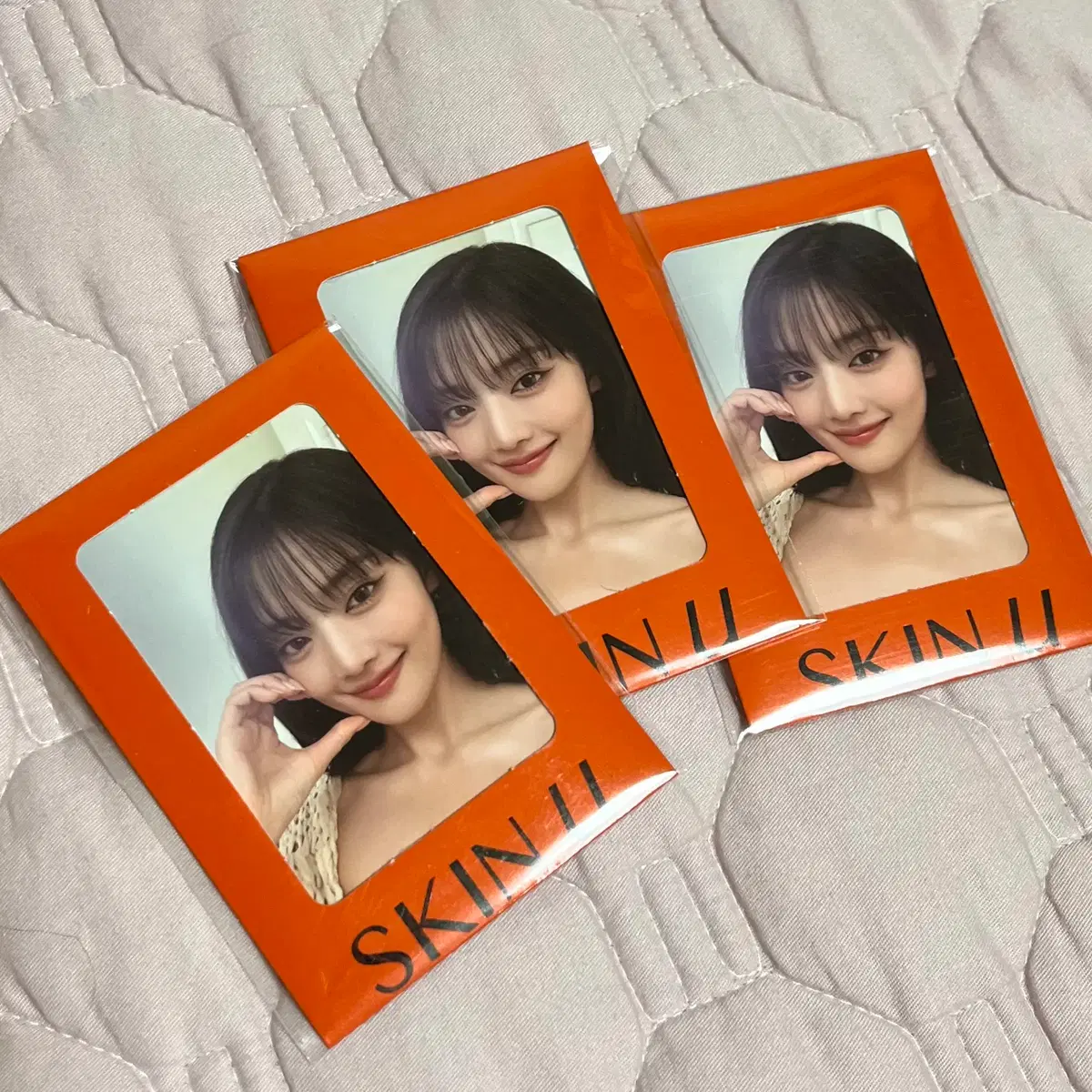 스킨유 아이들 민니 포토카드 포카