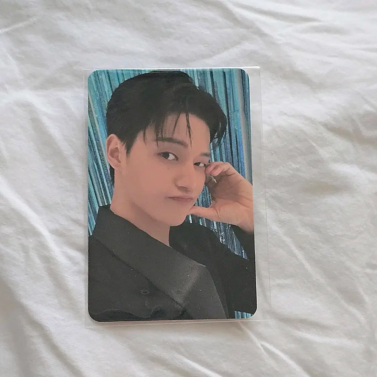 에이티즈 우영 포카 볼하트 팝업