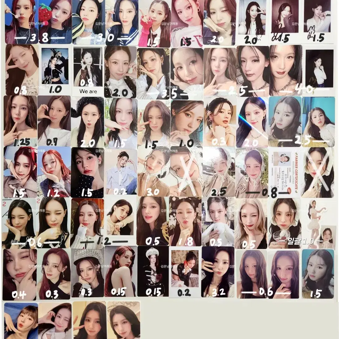 여자아이들 미연 미공포 미공개 포카 공굿 앨포 포토카드 gidle 클락션