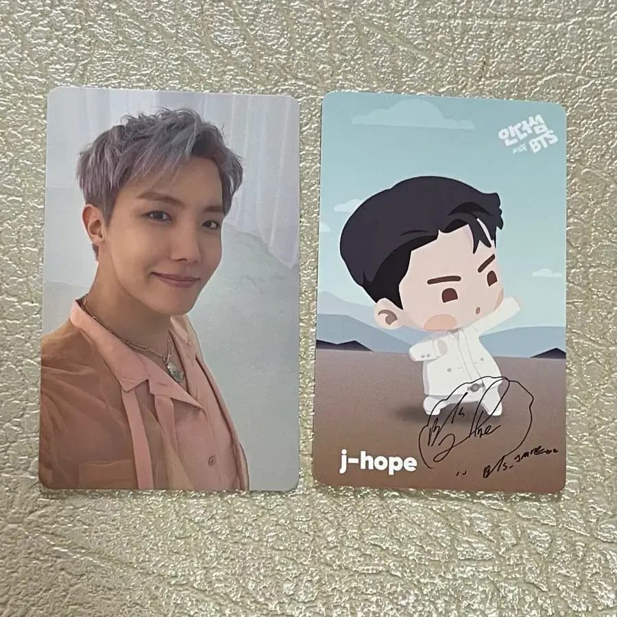 급처) bts 방탄 호석 제이홉 프루프 인더섬 포카  양도