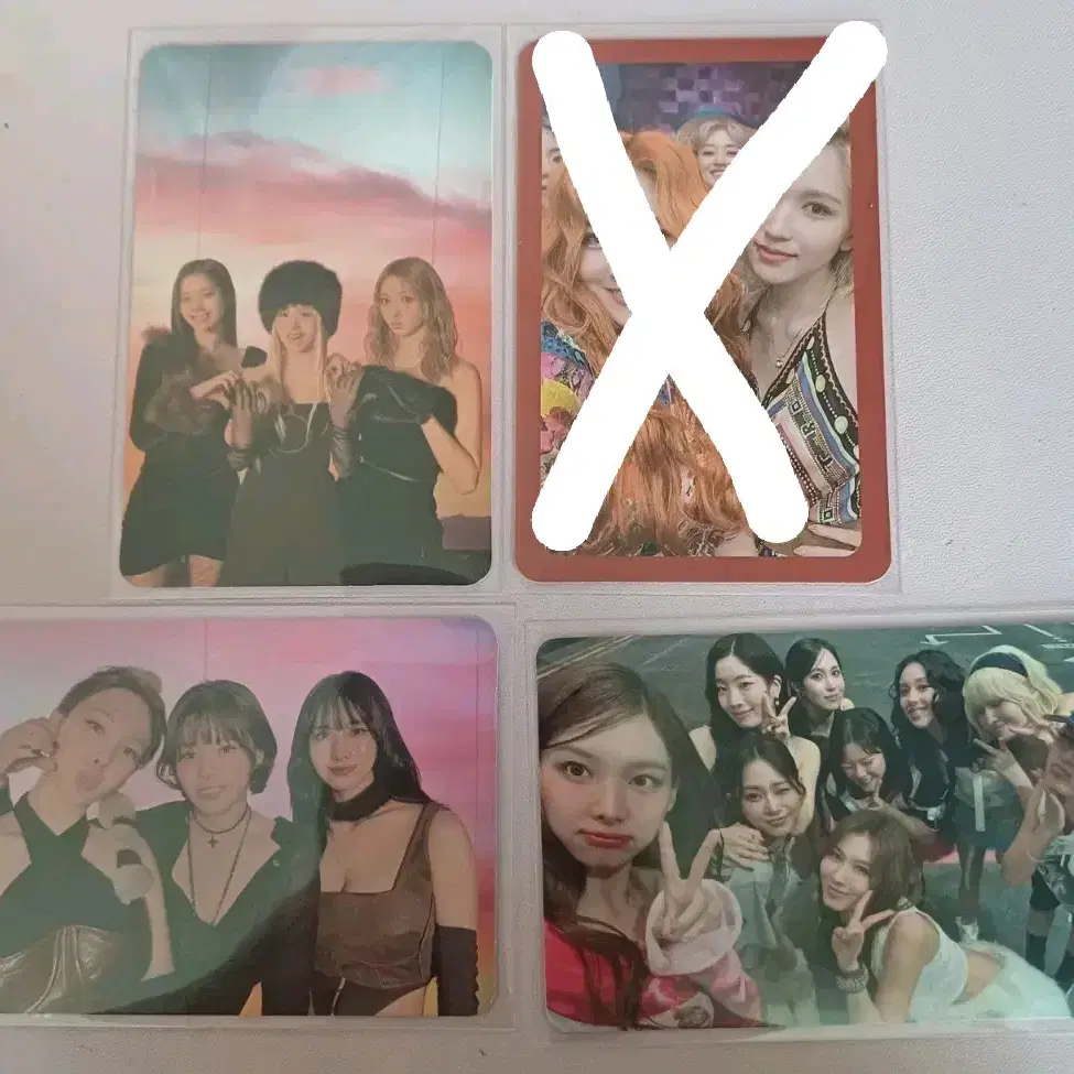 트와이스 나연 정연 모모 사나 지효 미나 다현 채영 쯔위 단체 특전 포카 1