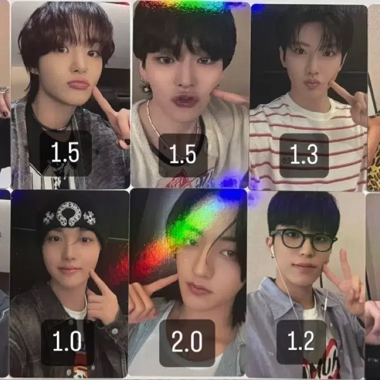 트레저 음반 부스 룰렛 포카 지훈 요시 준규 재혁 도영 아사히 정우 정환 1