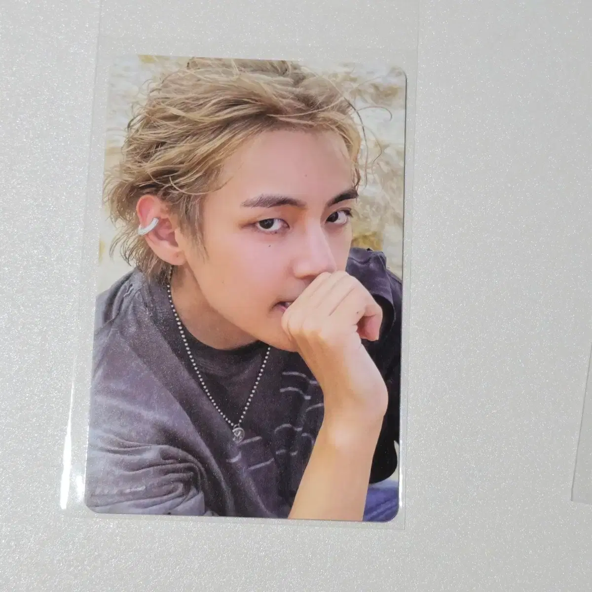 뷔 V 태형 레이오버 layover 위버스앨범포카 5장 5