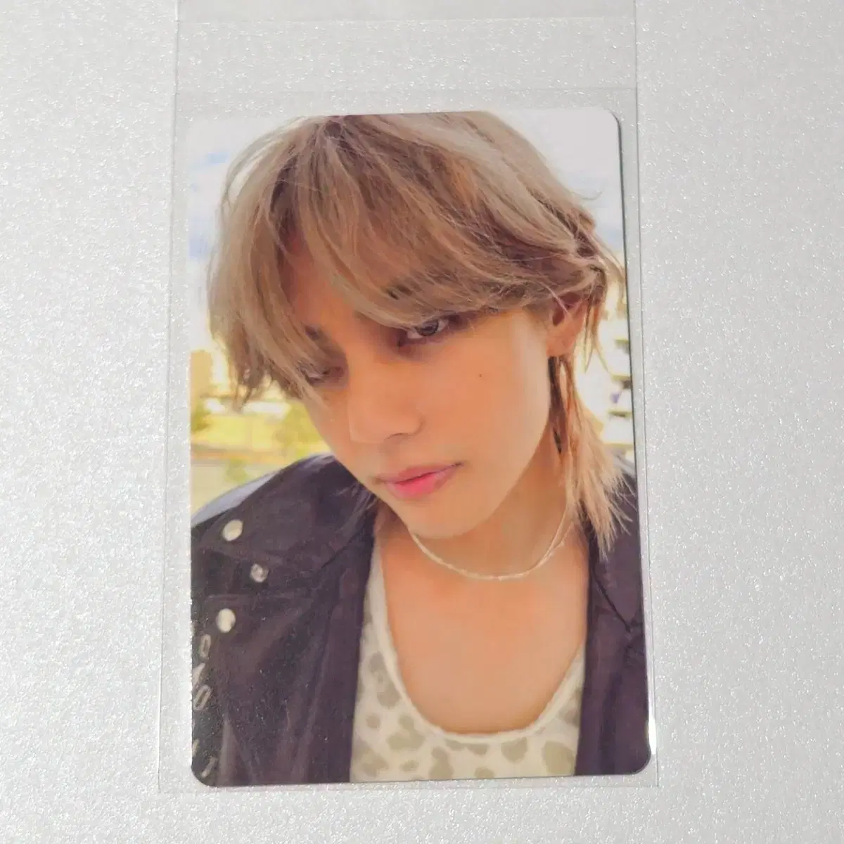 뷔 V 태형 레이오버 layover 위버스앨범포카 5장 6