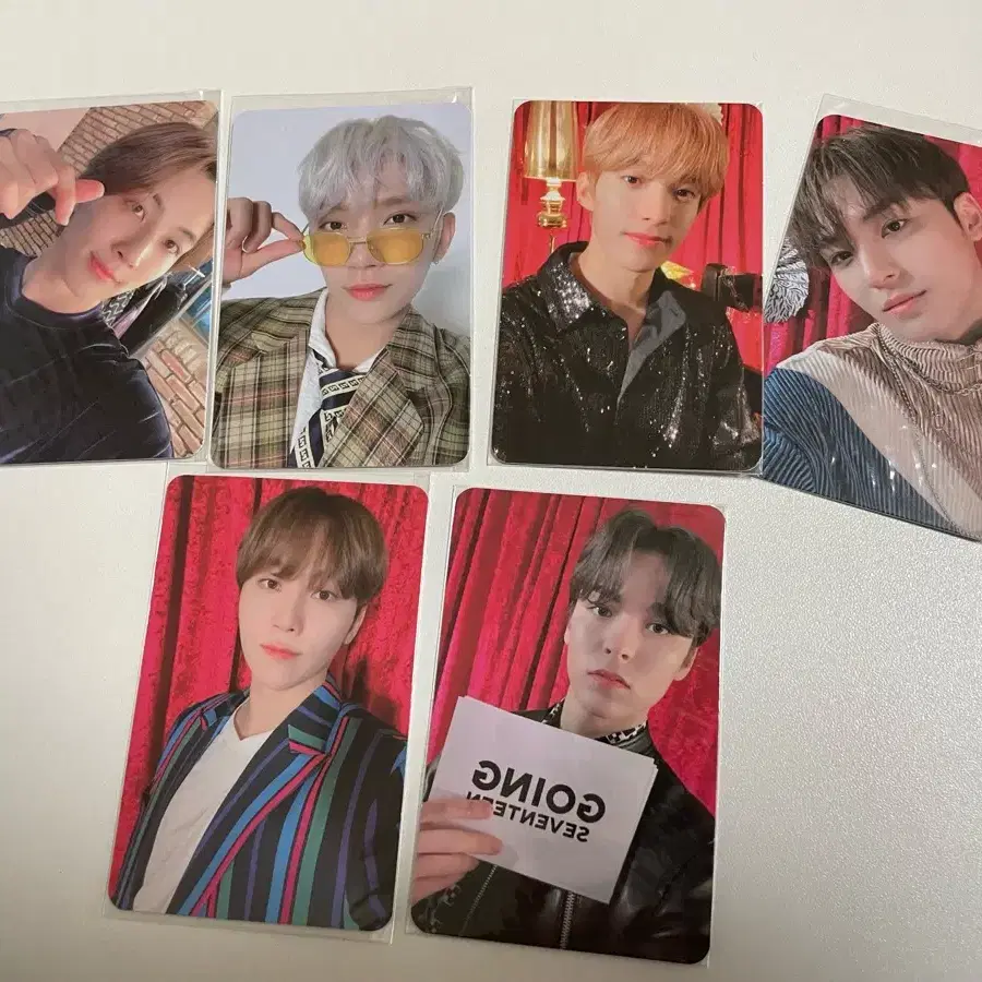[세븐틴] 고잉세븐틴 잡지 포카 ( 정한 조슈아 도겸 민규 승관 버논 )