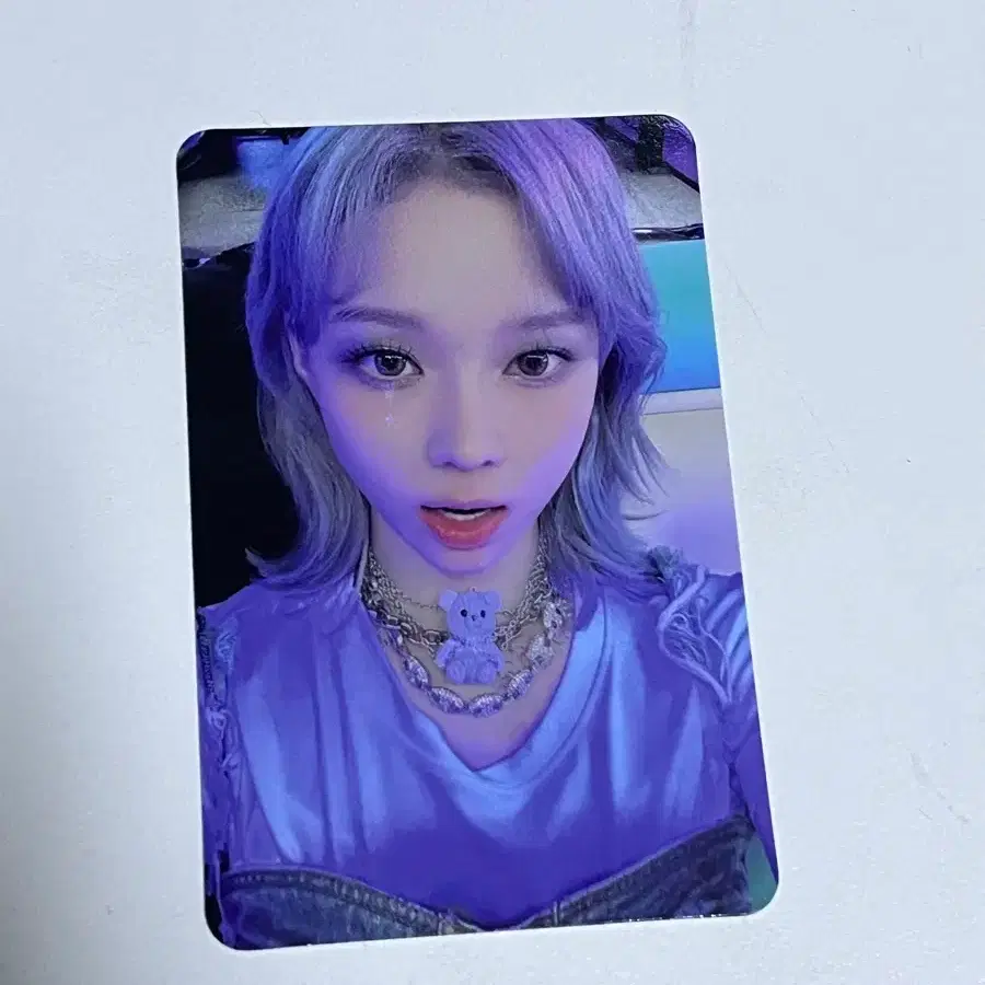 에스파 걸스 윈터 미공포 미국공식포카 1