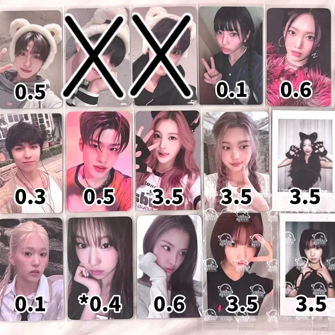 더보이즈 하투하 이즈나 포카 미공포 특전 혜인닝닝버논소희에이나스텔라지우 1